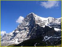 L'Eiger visto da Kleine Scheidegg